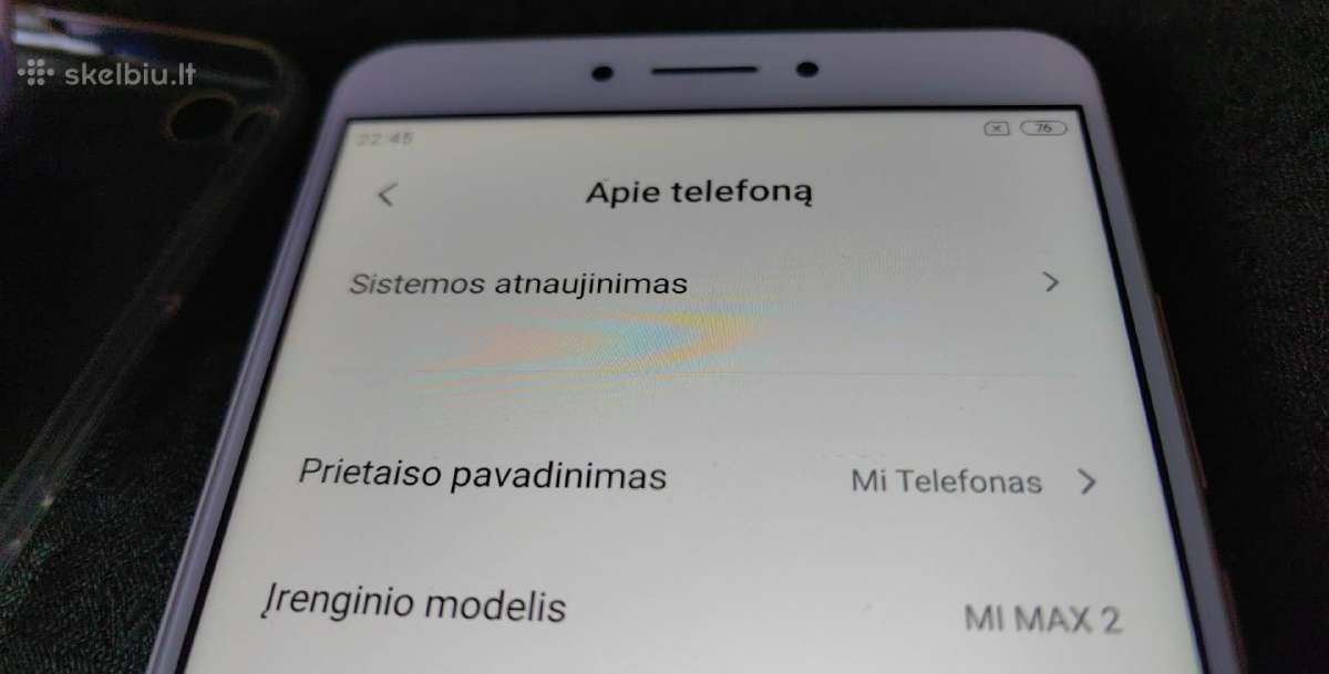 Xiaomi Mi Max 2 komplektas - nuotraukos Nr. 6