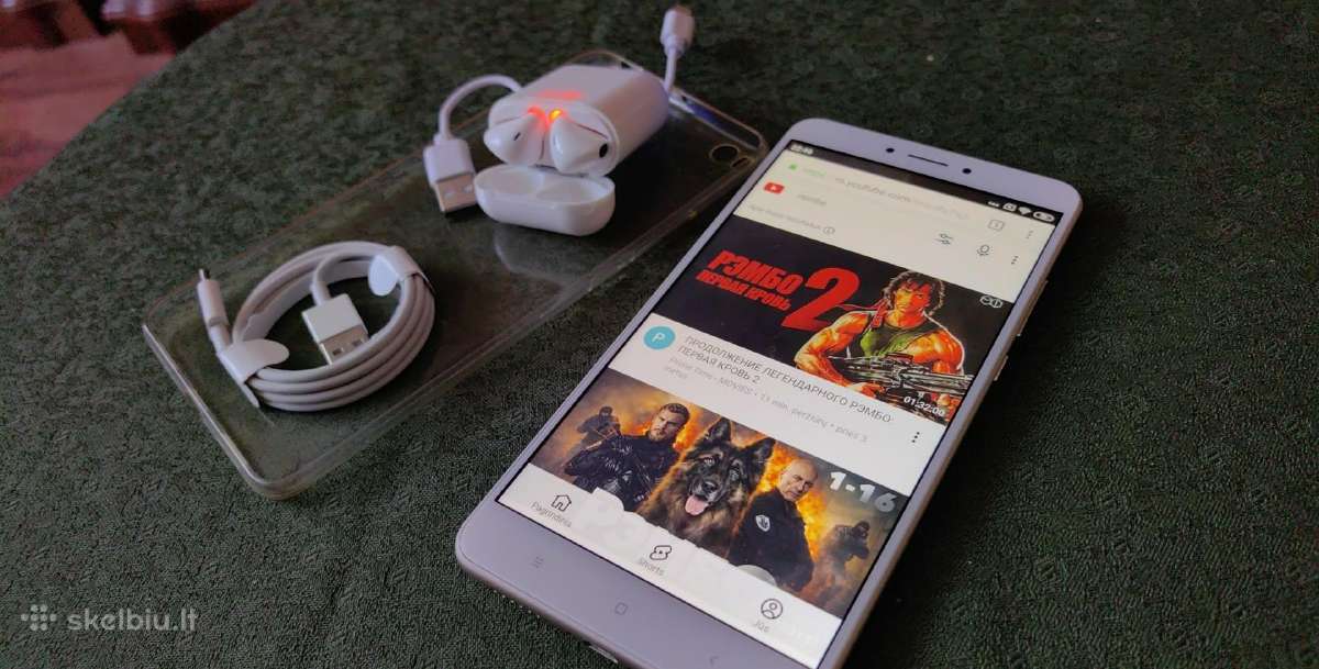 Xiaomi Mi Max 2 komplektas