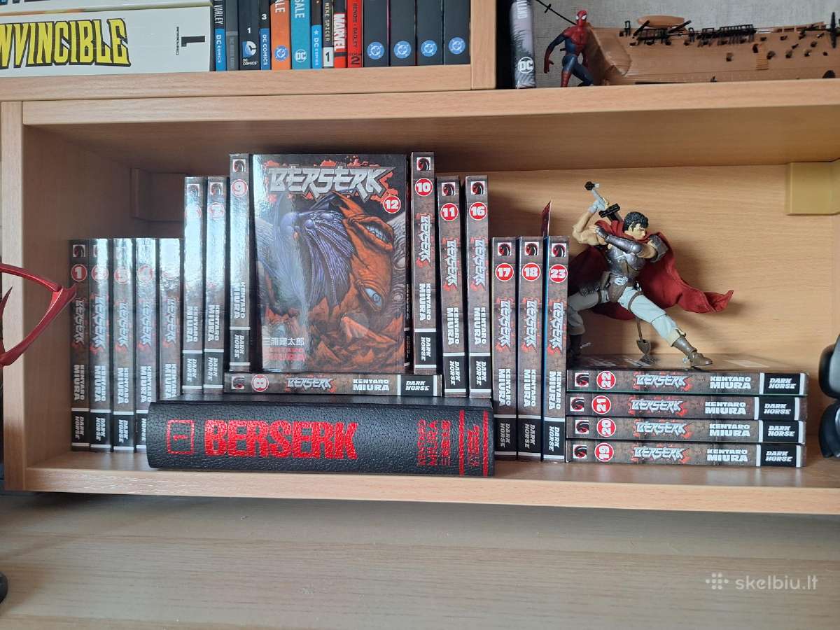Berserk tomai (volume) 1-21 anglų kalba