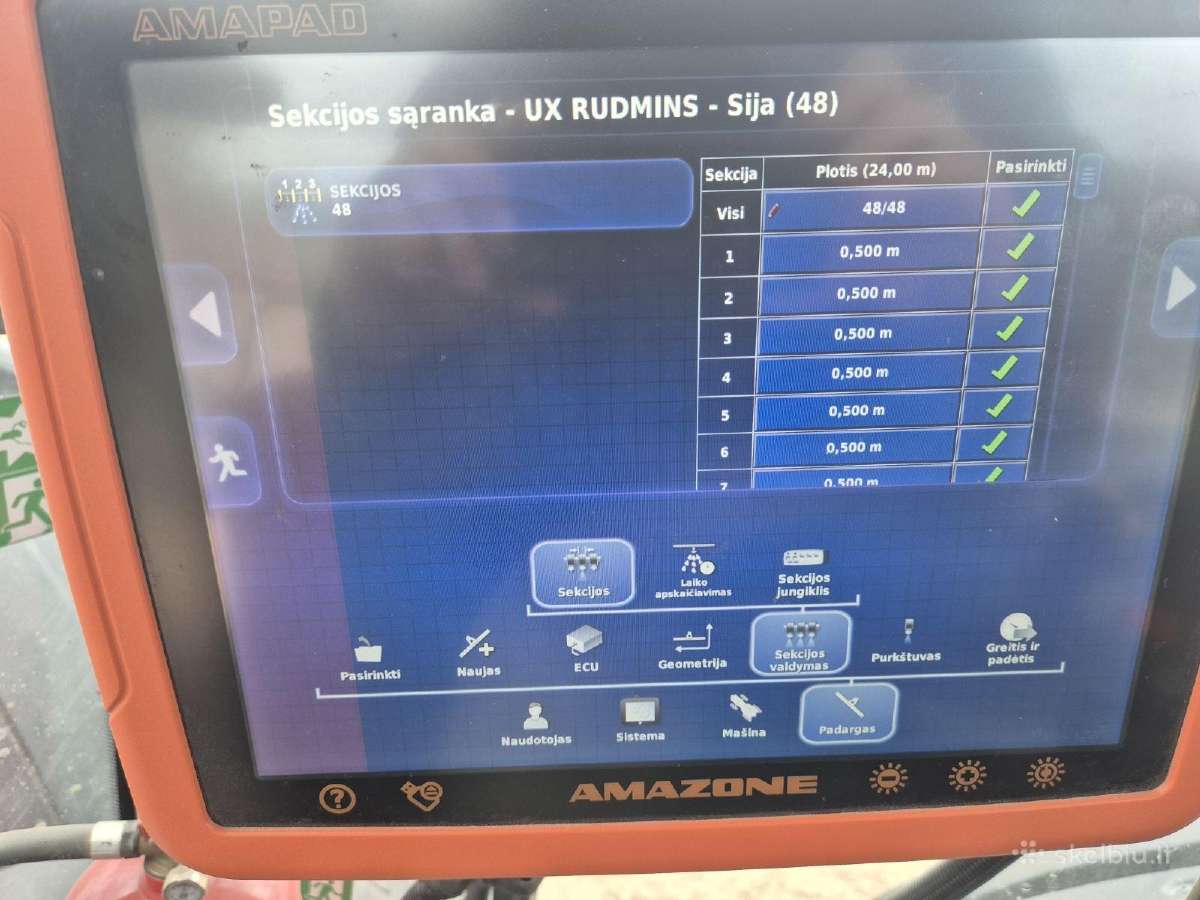 Amazone ux 4200 - nuotraukos Nr. 6