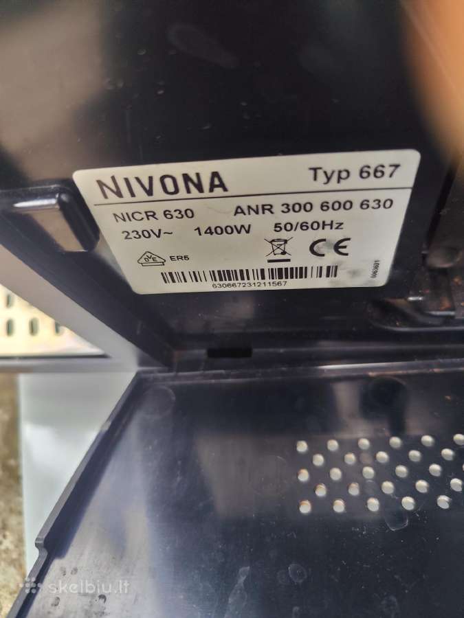 Nivona kavos aparatas Nicr630 - nuotraukos Nr. 2