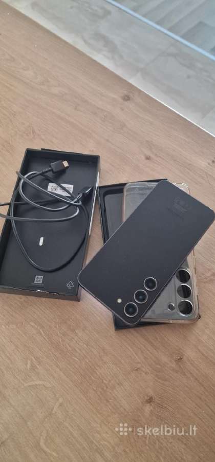 Samsung S23 plus 256gb tik 234 Eur juodas