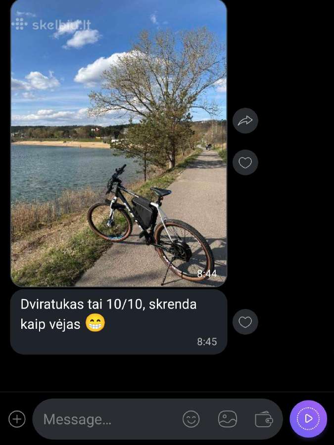 1500w Pilnas Dviračio Elektrifikavimo Komplektas - nuotraukos Nr. 17