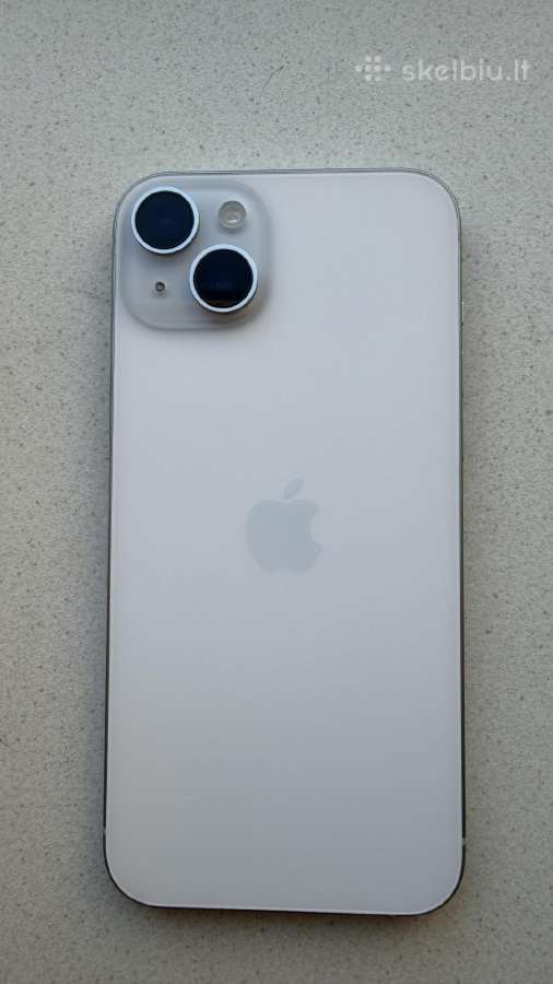 Idealios būklės iPhone 15plus 256gb