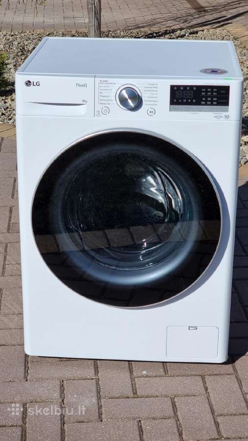 LG F4wv708p1e , 8 kg + Garai+ garantija