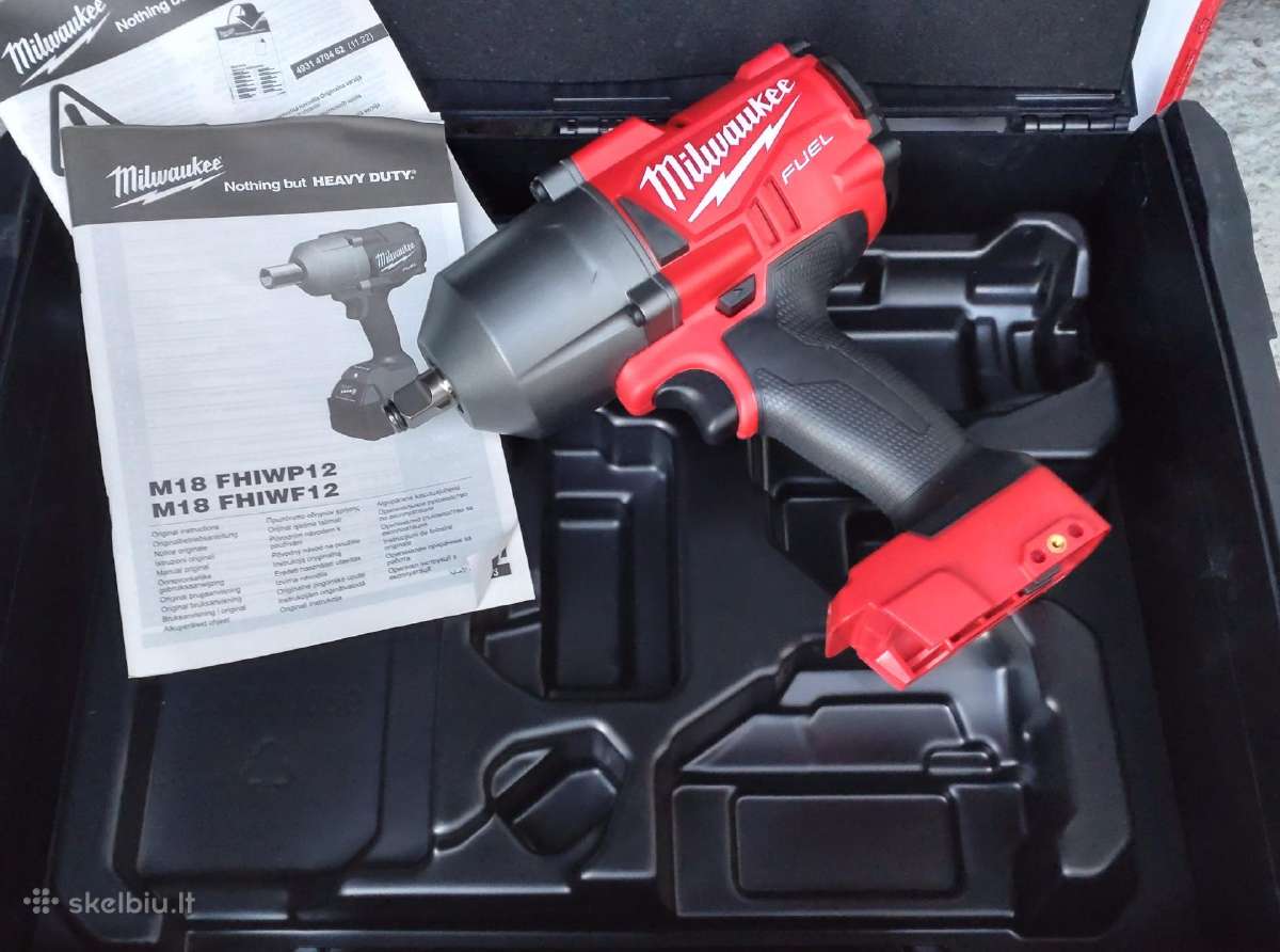 Milwaukee Fuel M18 veržliasukis Fiw2f12 - nuotraukos Nr. 3