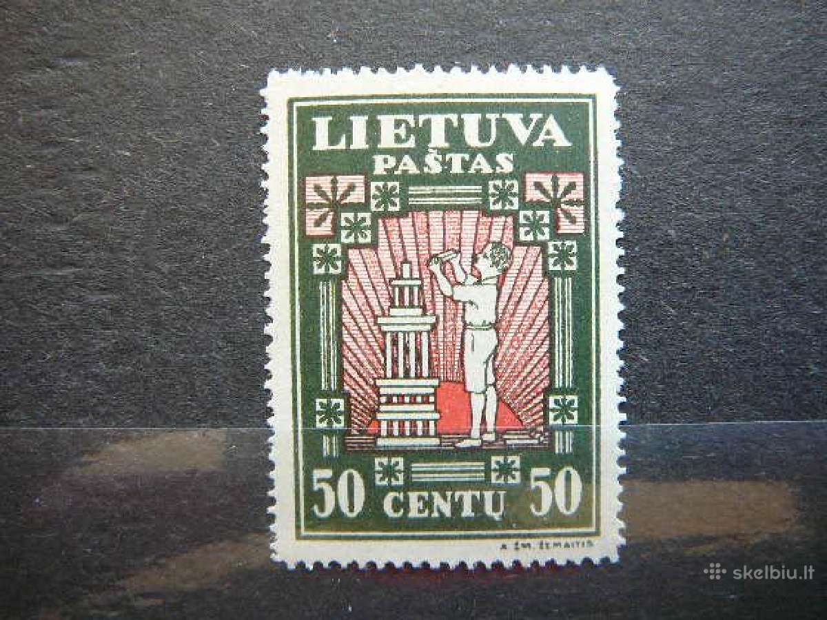 Lietuva 1933 Septyndieniai Mlh lit368as