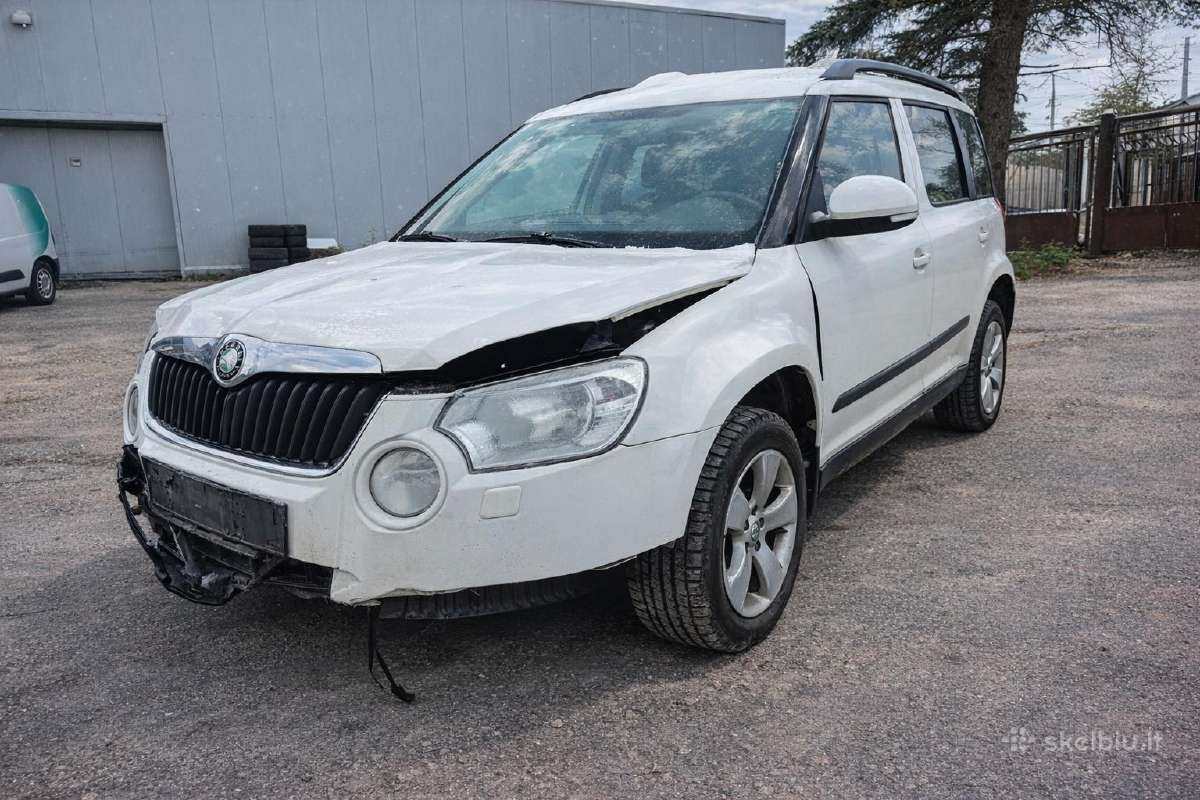 Skoda Yeti dalys 2011 1.2 77kw Cbzb dalimis