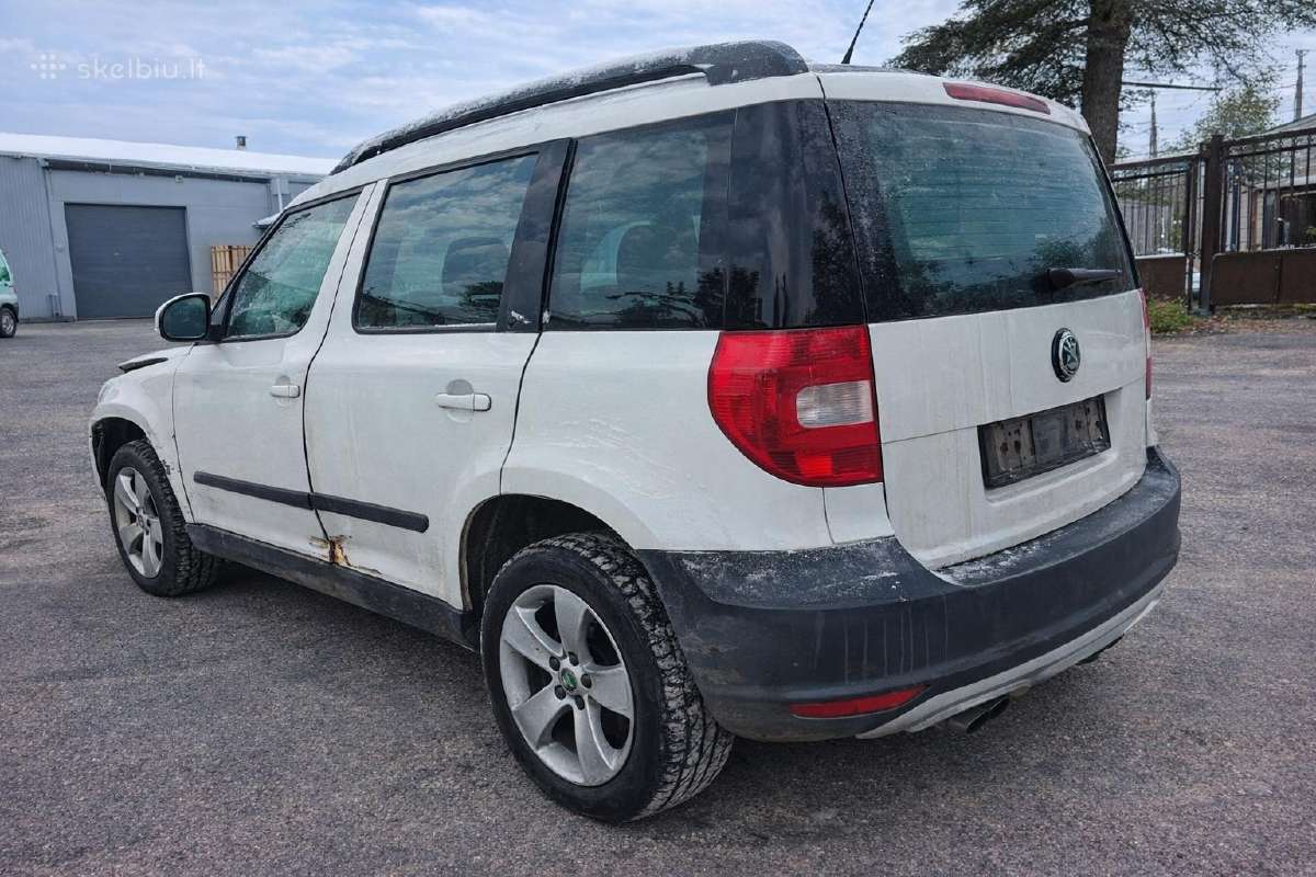 Skoda Yeti dalys 2011 1.2 77kw Cbzb dalimis - nuotraukos Nr. 3