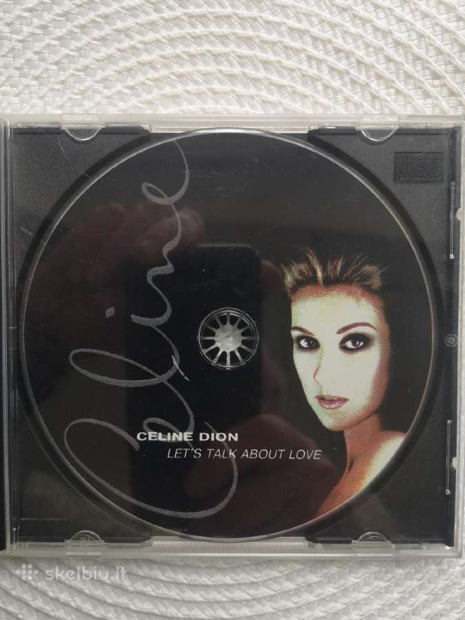 CD. Celie Dion. Let's Talk About Love
