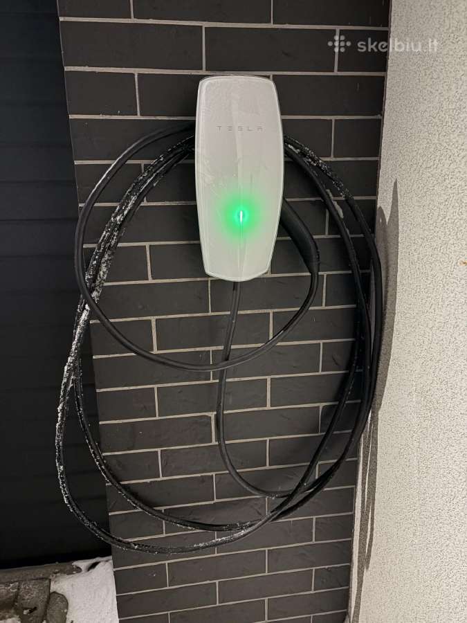 Tesla Wall Connector stotelė Usa.
