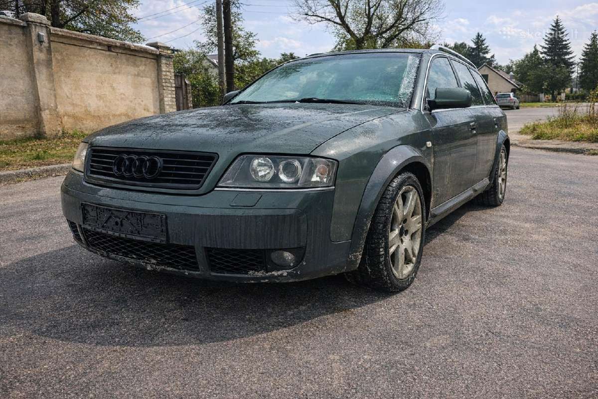 Audi A6 Allroad dalys 2001 2.7 bt benzinas dalimis