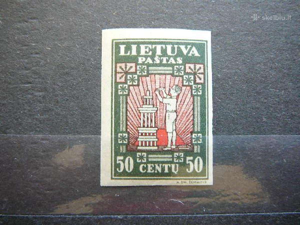 Lietuva 1933 Septyndieniai Mlh lit368bs