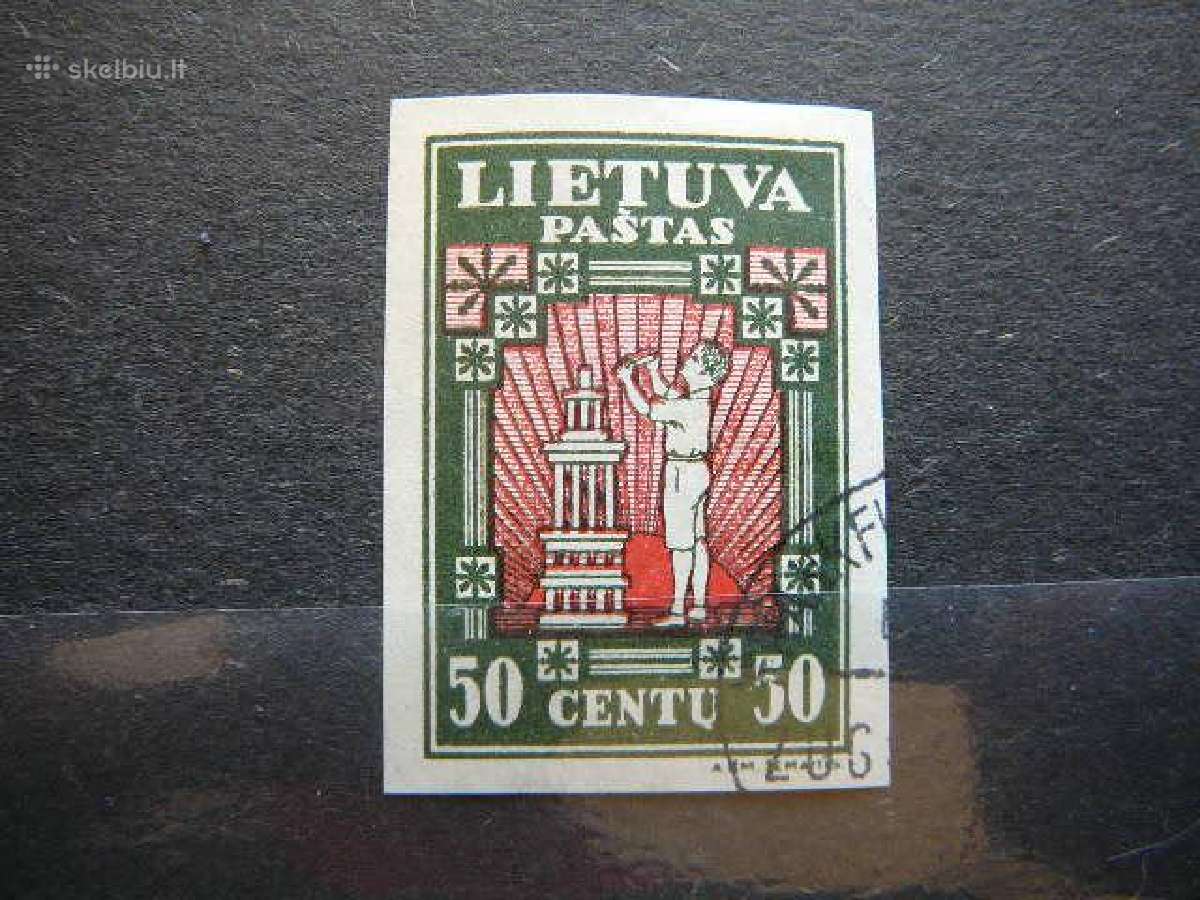 Lietuva 1933 Septyndieniai antsp. lit368ba
