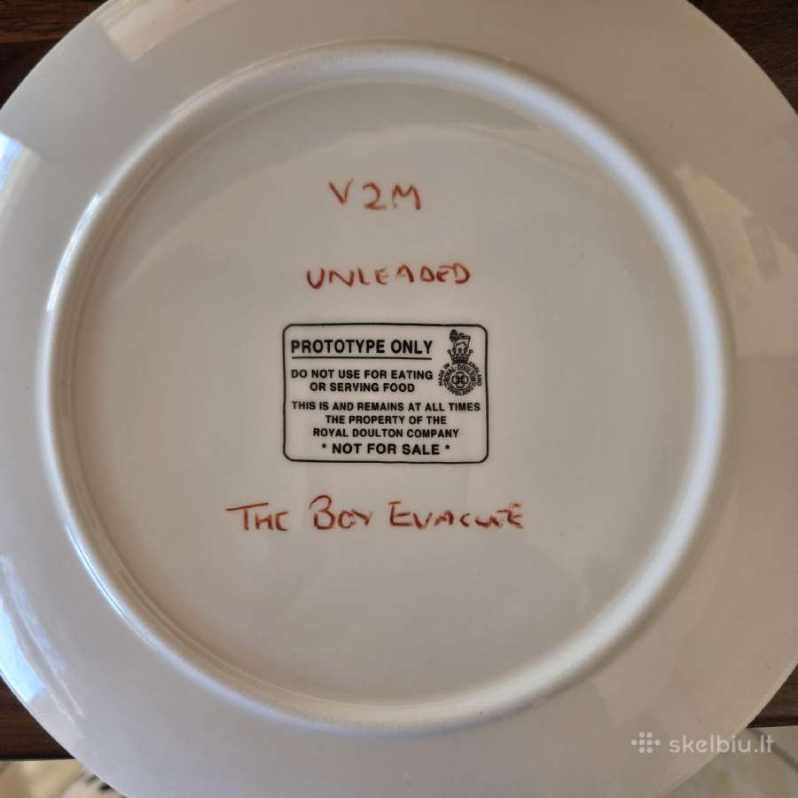 Royal Doulton kolekcinė lėkštė - nuotraukos Nr. 5