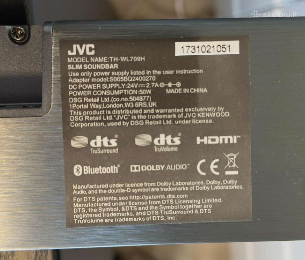 JVC kolonėlė ir subas. - nuotraukos Nr. 3