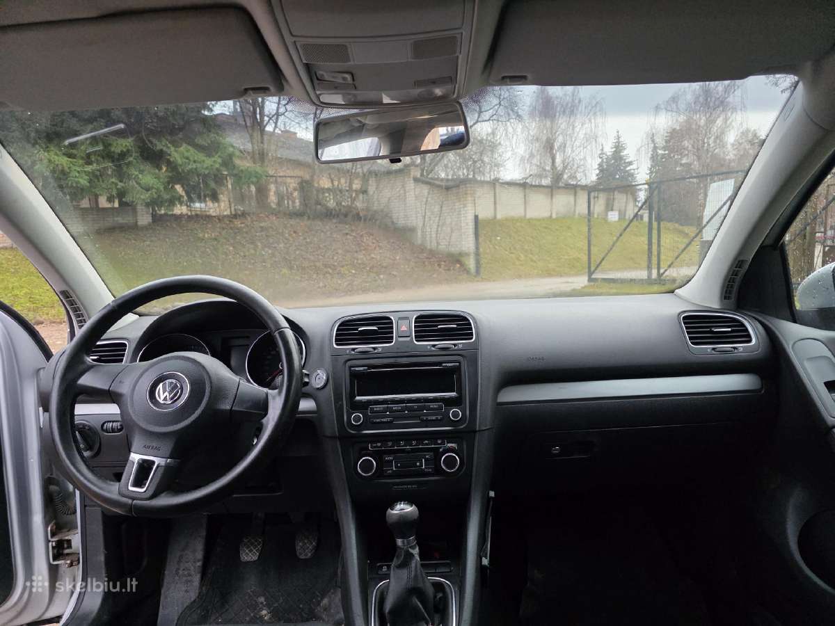 VW golf 6 daimis 1.6 77kw volkswagen golf 6 dalys - nuotraukos Nr. 6