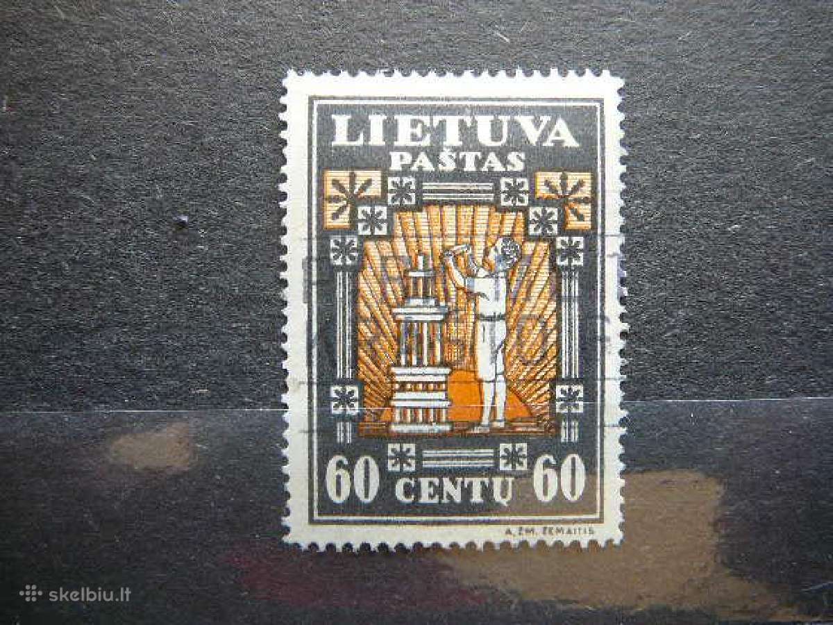 Lietuva 1933 Septyndieniai antsp. lit369aa