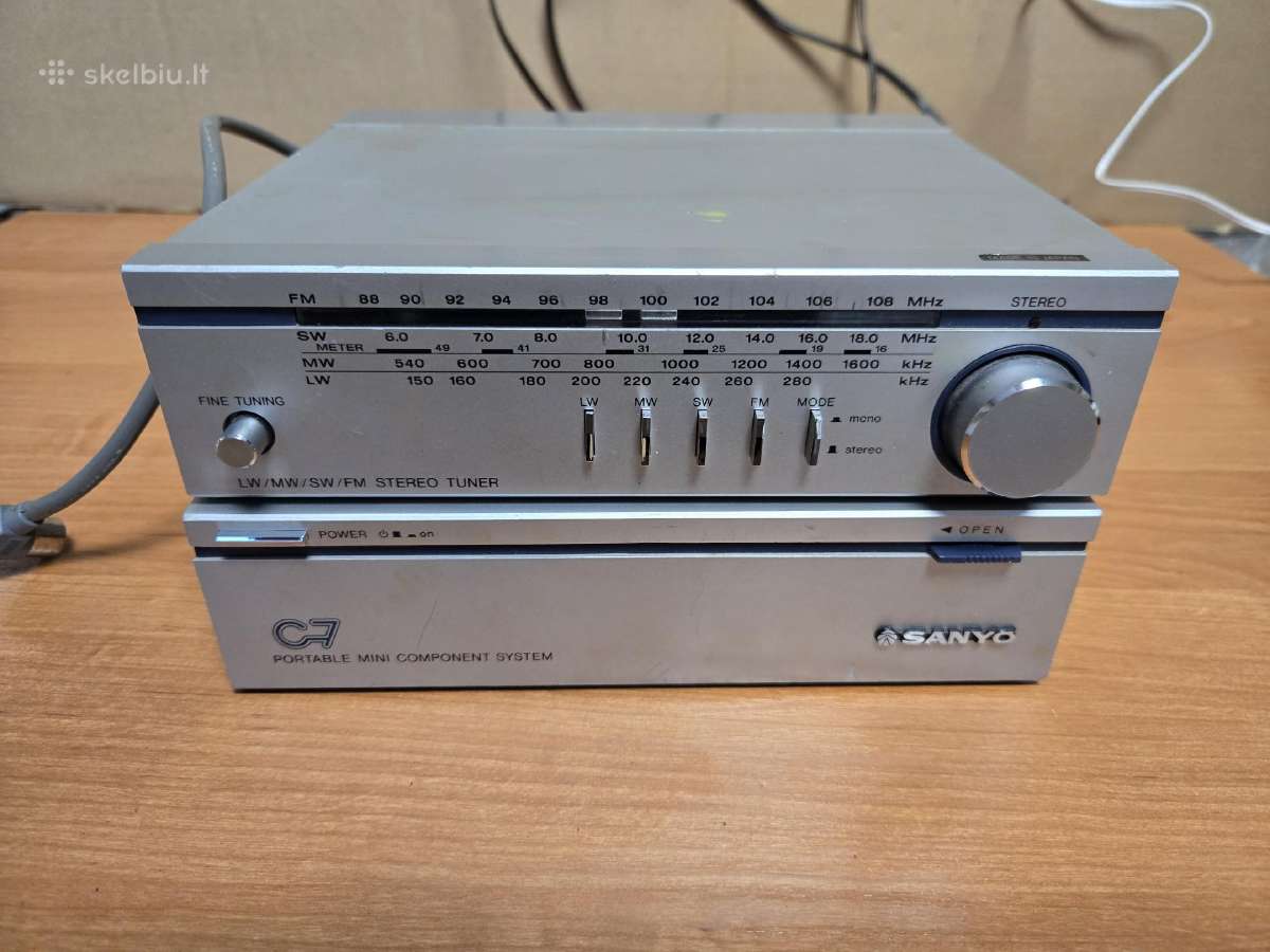 Sanyo tiuneris, mait.blokas