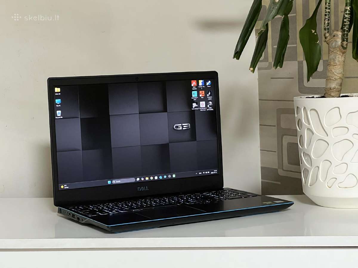 Parduodamas Dell G3 Gaming su Gtx 1660ti, I7-9k.