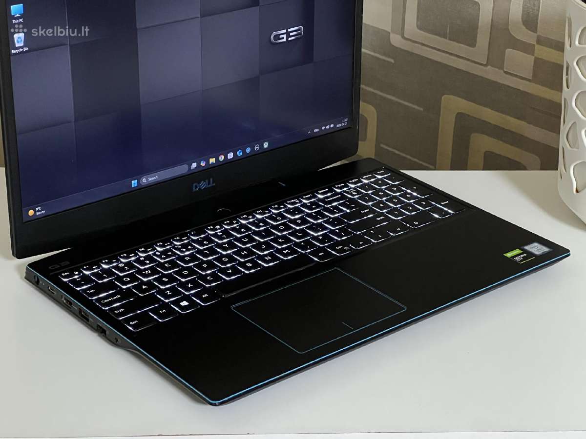 Parduodamas Dell G3 Gaming su Gtx 1660ti, I7-9k. - nuotraukos Nr. 3