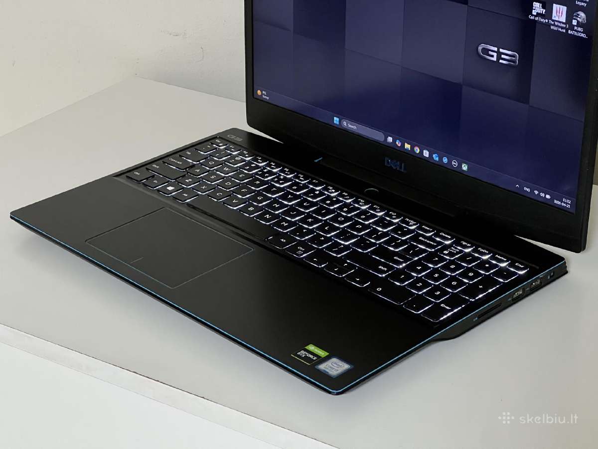 Parduodamas Dell G3 Gaming su Gtx 1660ti, I7-9k. - nuotraukos Nr. 4
