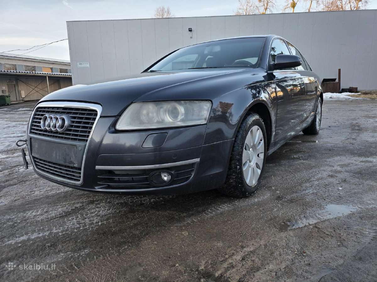 Audi A6 C6 dalimis 2.0 tfsi 125kw Bpj A6 dalys