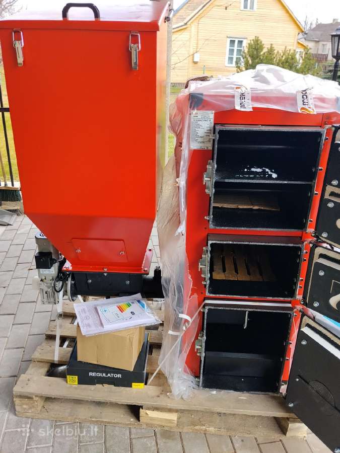 Nauja granulinis katilas Mocek 15kw su 5 metų gar - nuotraukos Nr. 3