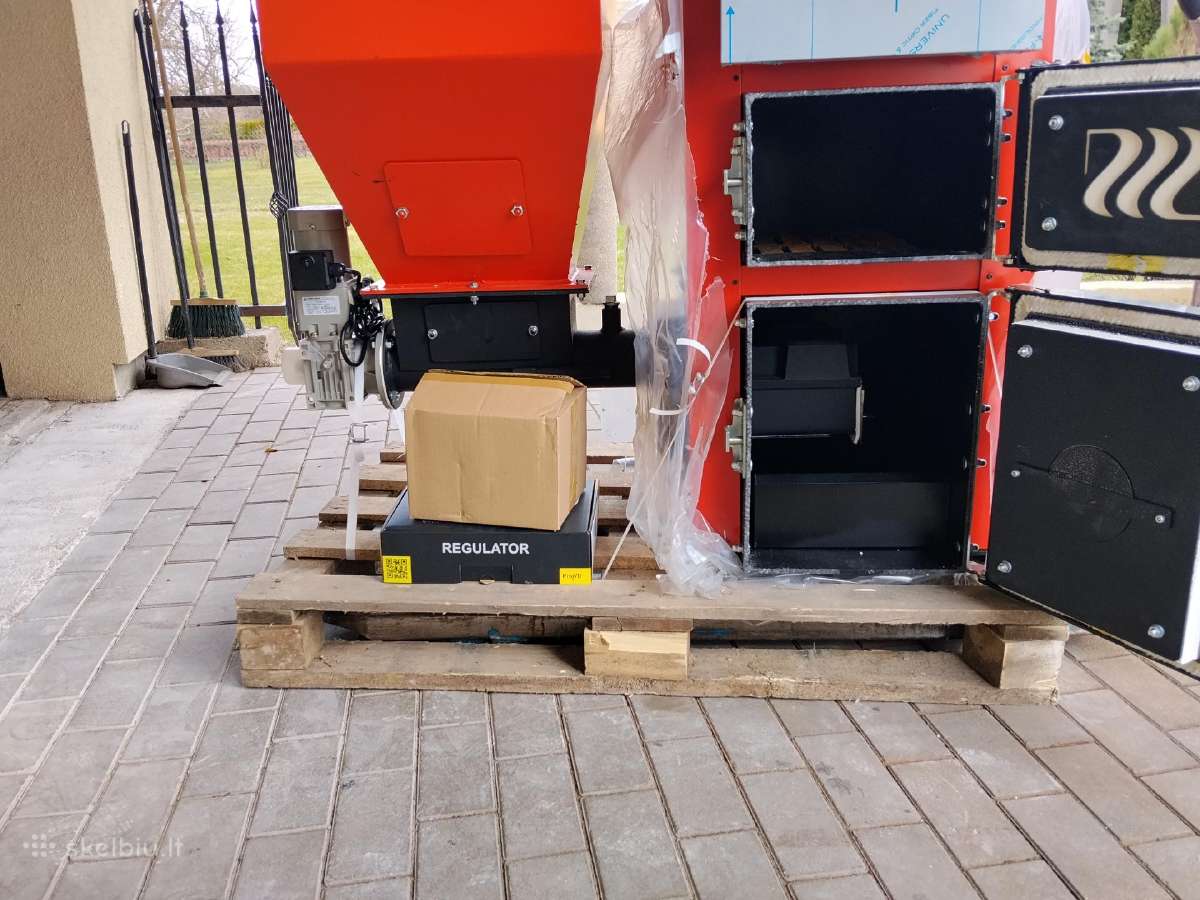 Nauja granulinis katilas Mocek 15kw su 5 metų gar - nuotraukos Nr. 5