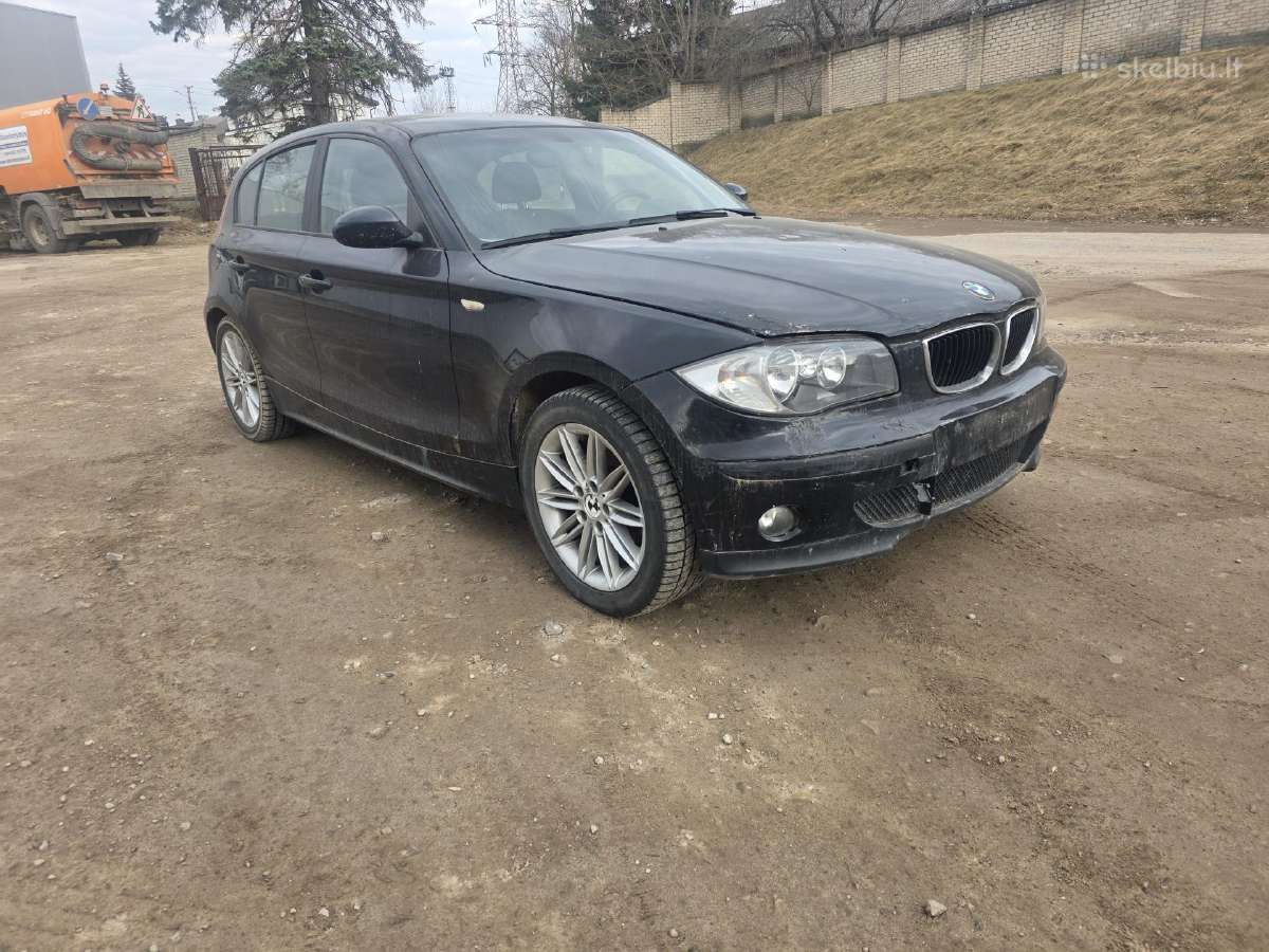 Bmw 116i dalimis benzinas 85kw E87 dalys