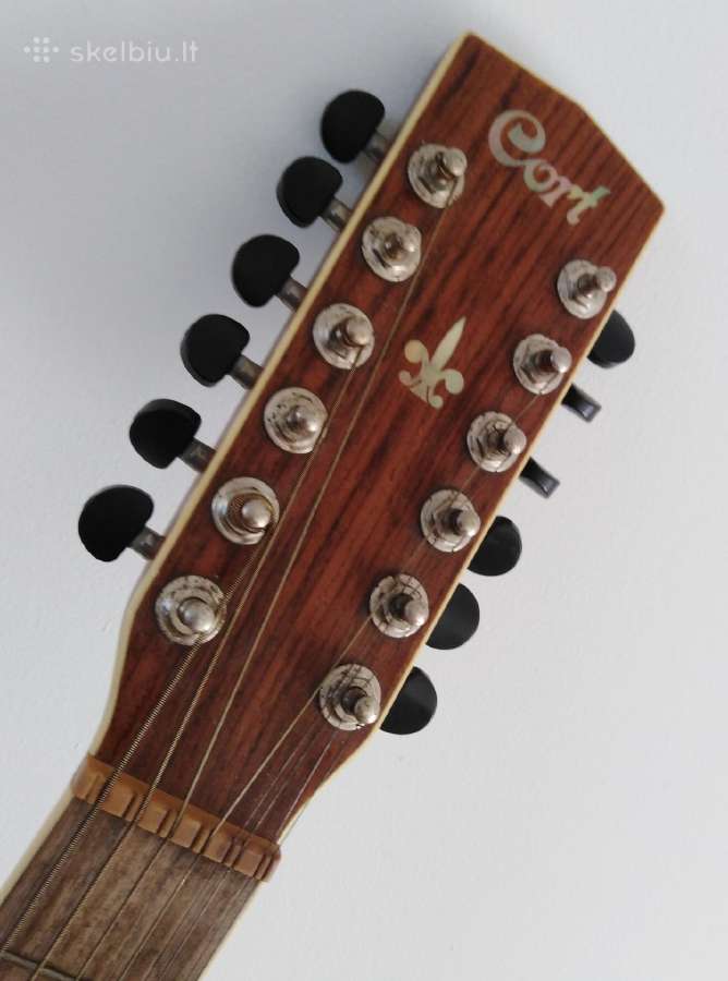 Cort 12 stygu akustine dvylikastyge gitara - nuotraukos Nr. 8