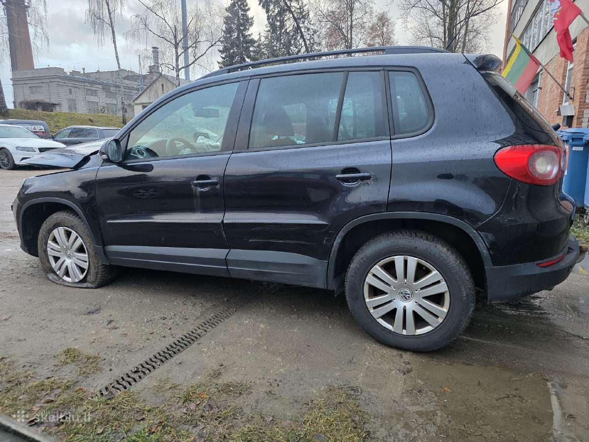 VW Tiguan dalimis 2.0 tdi 103kw Tiguan dalys - nuotraukos Nr. 2