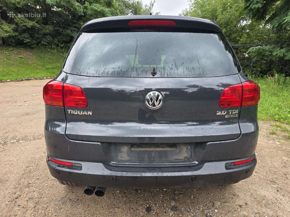 Volkswagen Tiguan dalimis 2.0 tdi 103kw dalys - nuotraukos Nr. 3