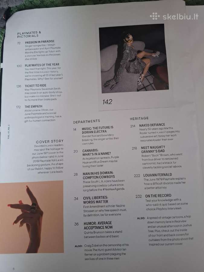 Playboy Spring 2020 (Istorinis paskutinis leidimas - nuotraukos Nr. 2