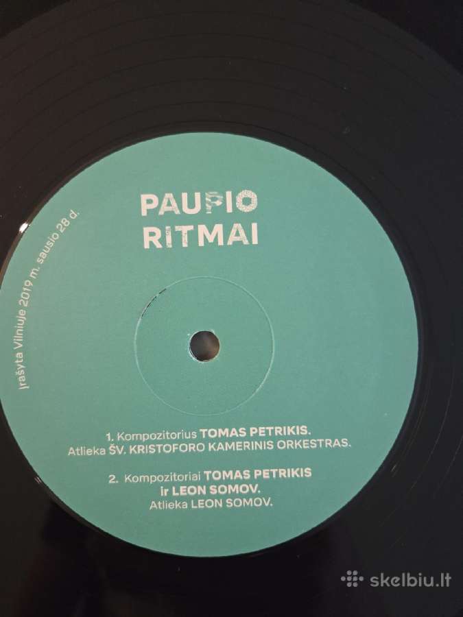 Vinilinė plokštelė Paupio ritmai - Leon Somov - nuotraukos Nr. 4