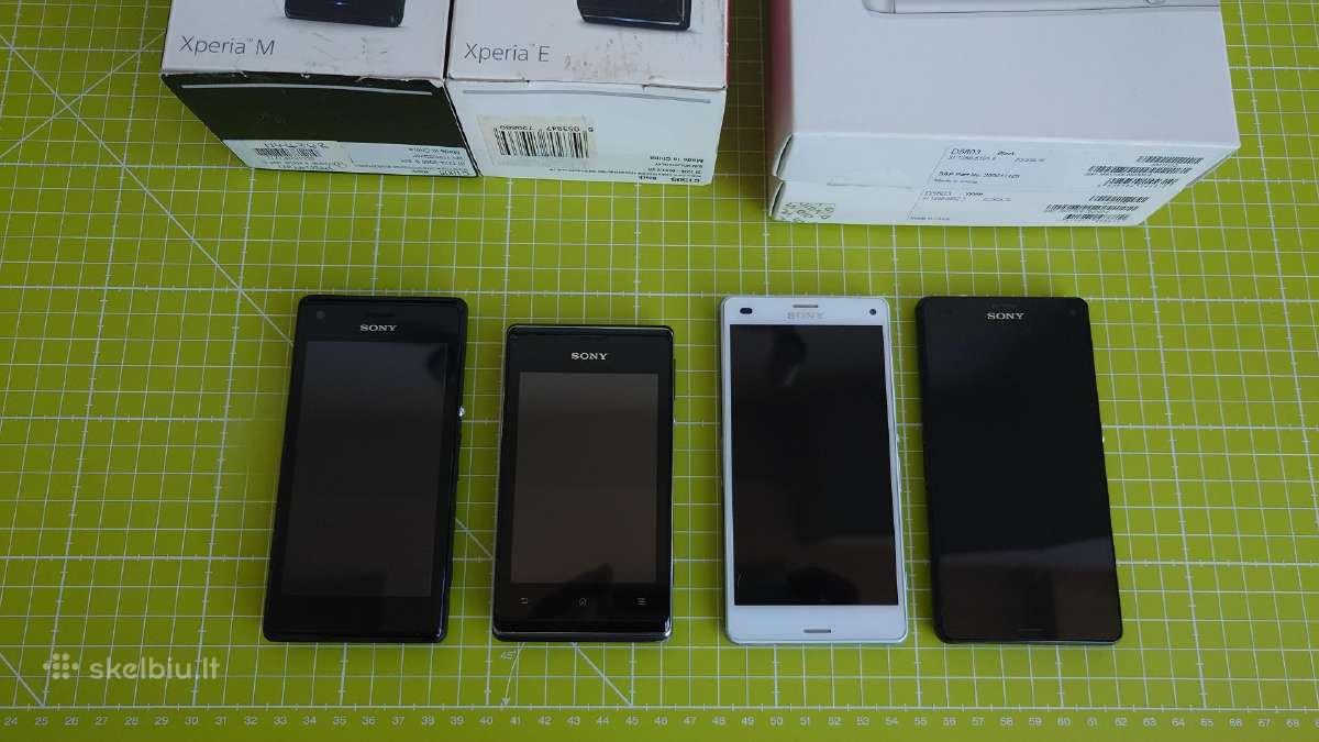 Parduodu Samsung Sony Alcatel Microsoft Nokia HTC