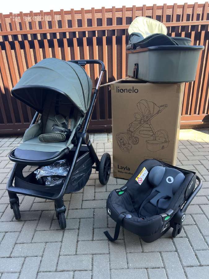 Vežimelis Lionelo Layla 3-in-1