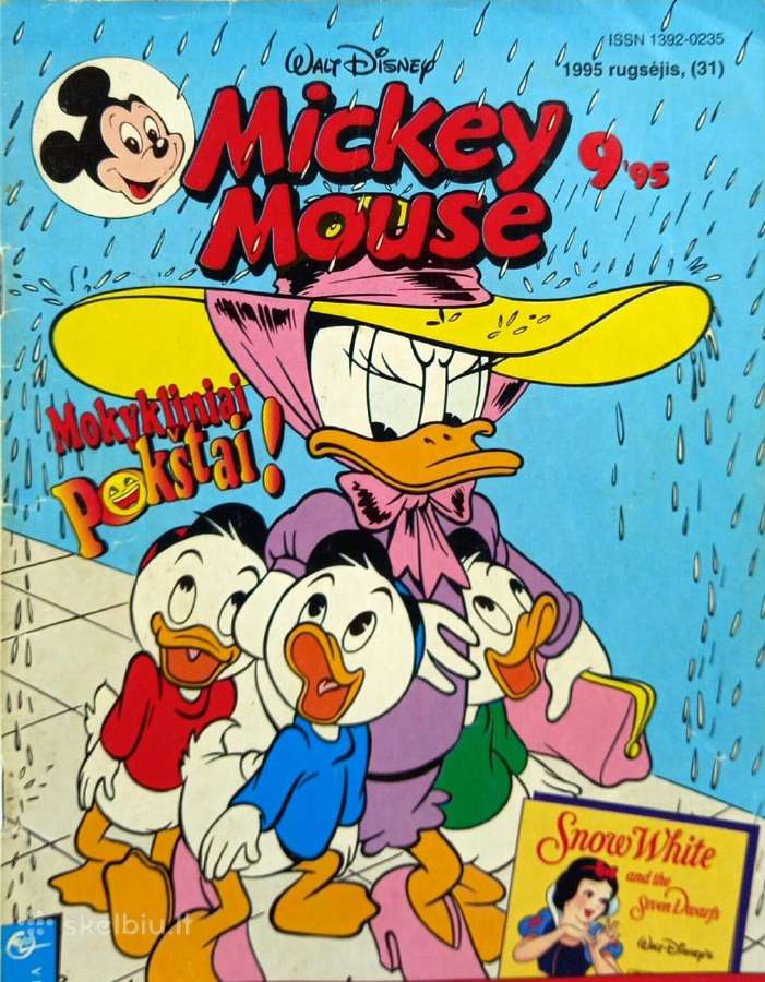 Perku „Donaldas ir kiti“, „Mickey Mouse“ žurnalus