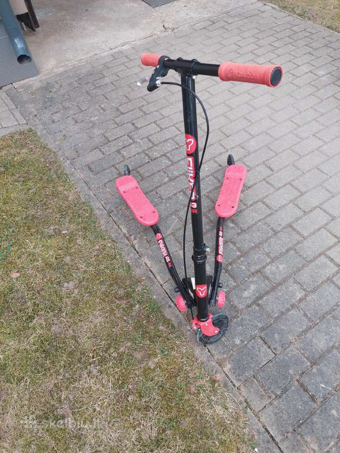 Paspirtukas trijų ratų - nuotraukos Nr. 3