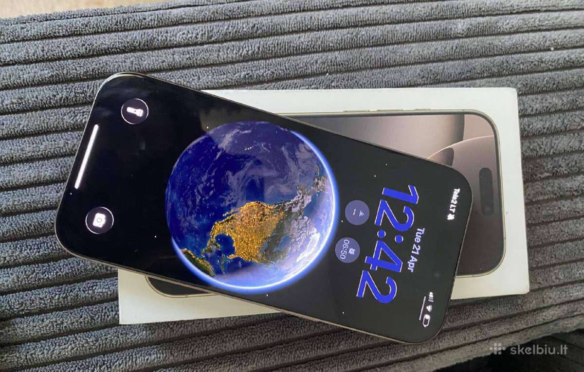 Praktiškai naujas iPhone 16 pro