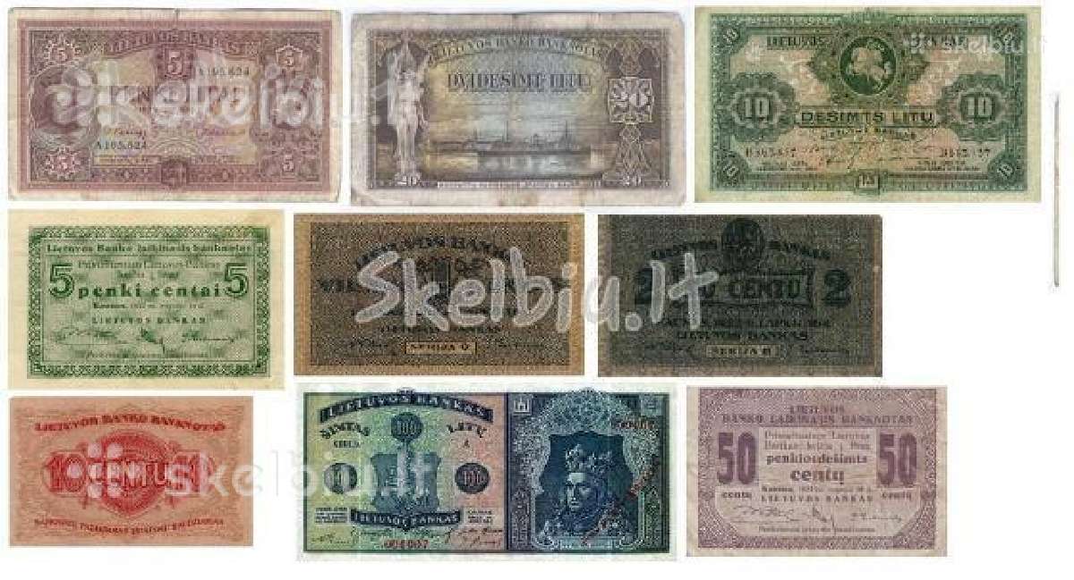 Pirksiu bruokotu banknotu ar monetu - nuotraukos Nr. 6
