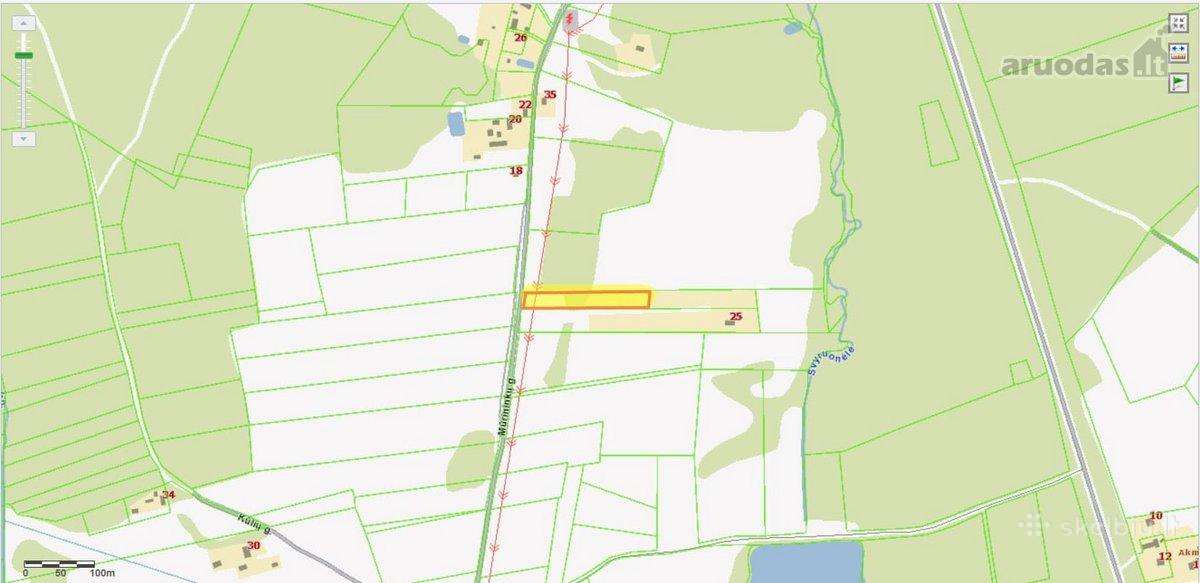 Žemės sklypas 48,3 ar. namų valda