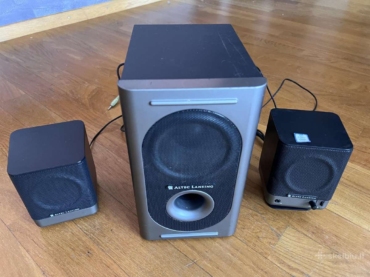 Altec lansing kompiuterio koloneles