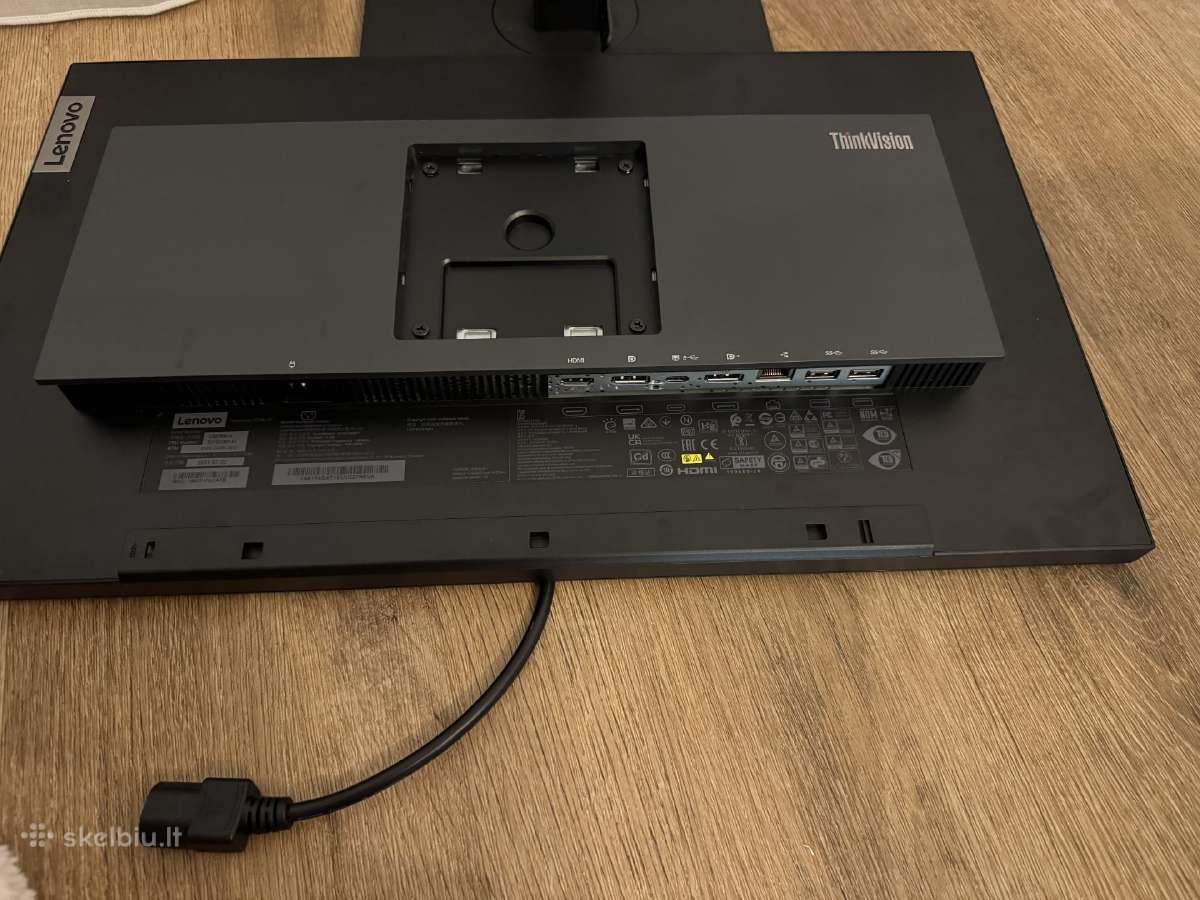 Monitorius - Lenovo Thinkvision P24h-20 - nuotraukos Nr. 3