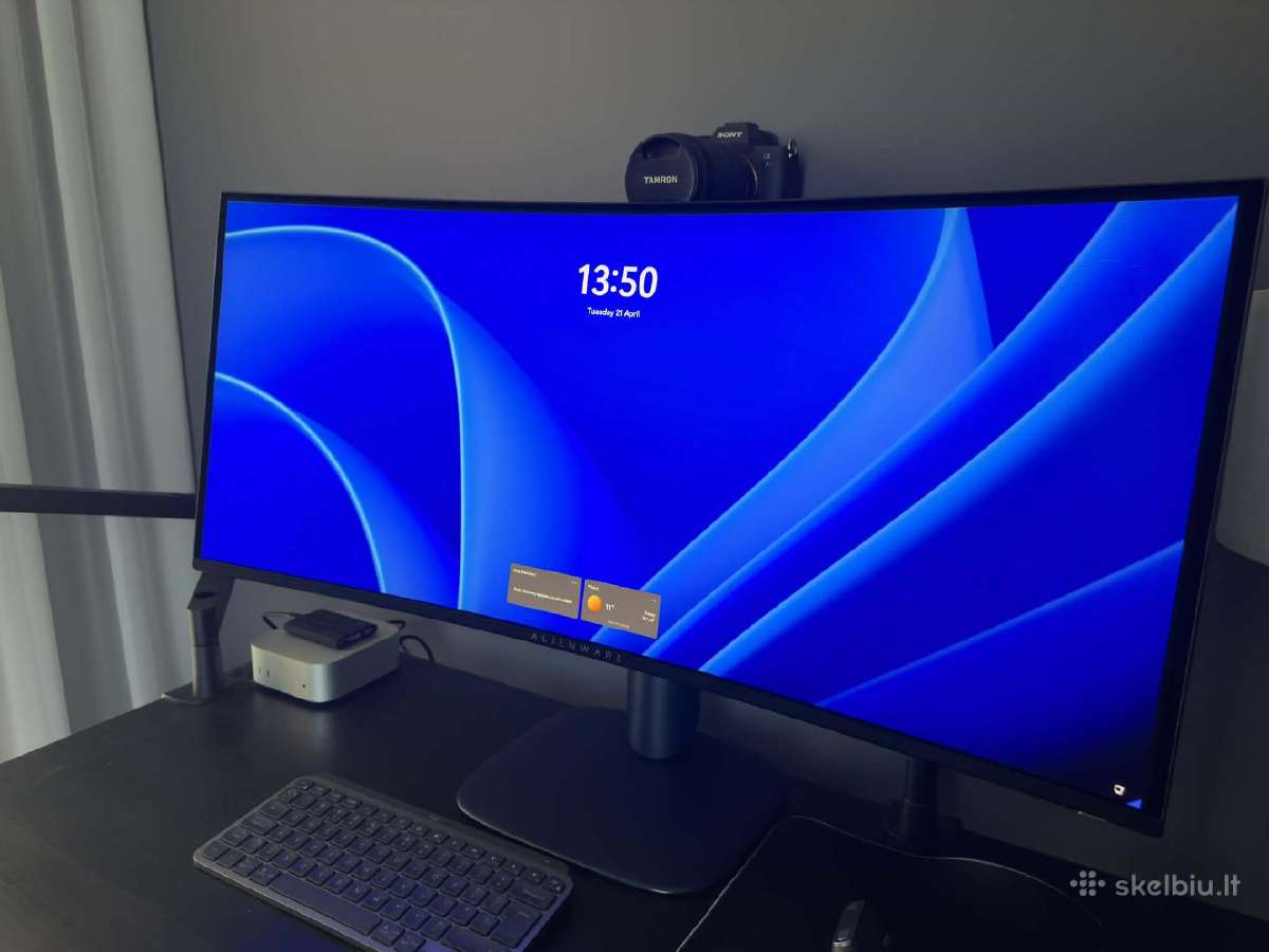 Dell Alienware Aw3425dw 34,2" išlenktas monitorius - nuotraukos Nr. 3