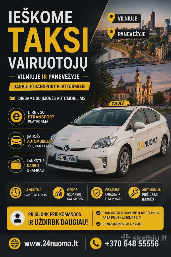 Taksi Vairuotojai Vilniuje Ir Panevėžyje - nuotraukos Nr. 4