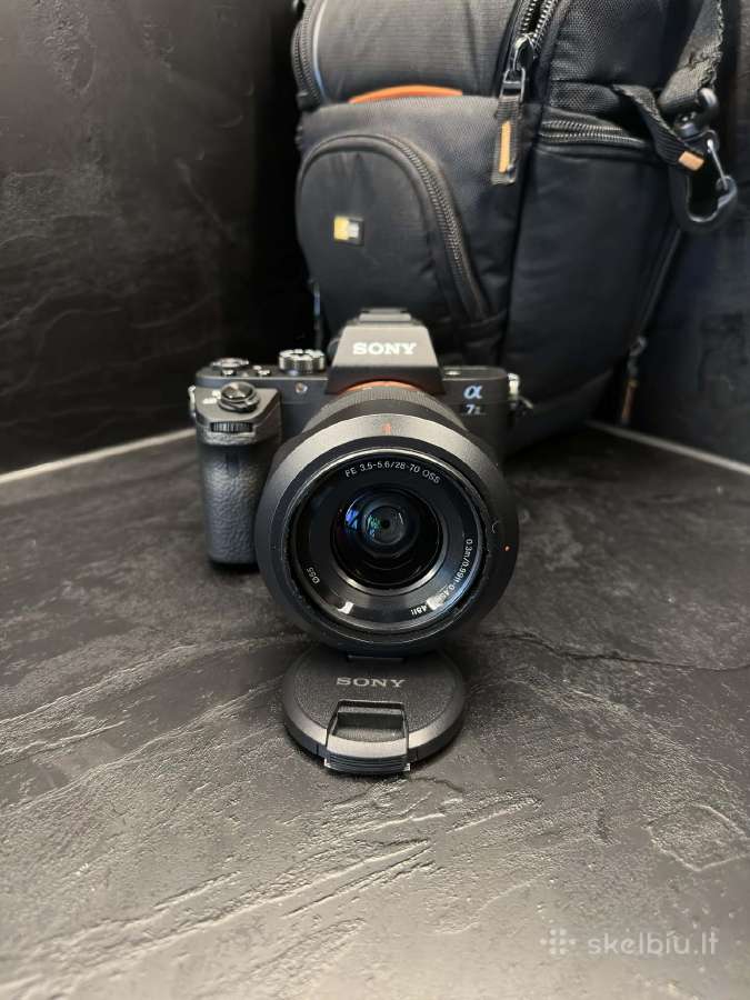 Sony A7ii + Sony objektyvas 28-70mm F3.5/5.6