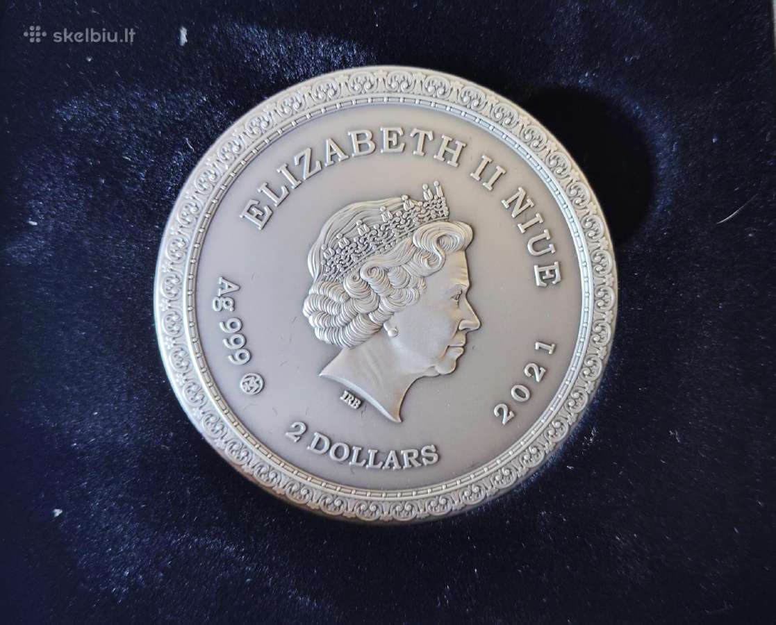 2 oz. sidabrinė moneta - nuotraukos Nr. 2