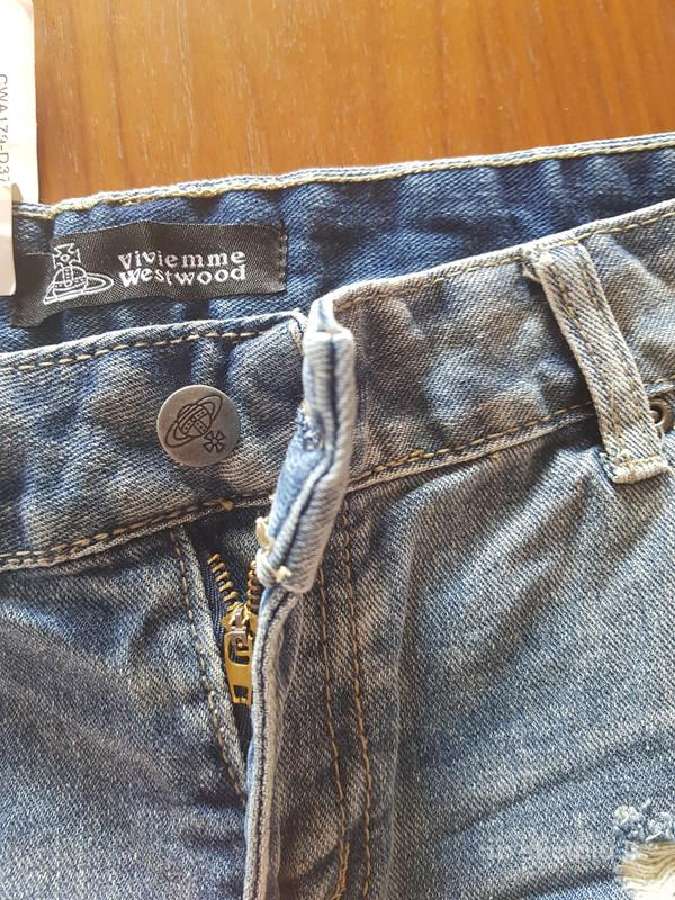 Nauji Viviemme Westwood dzinsiniai denim sortai - nuotraukos Nr. 5
