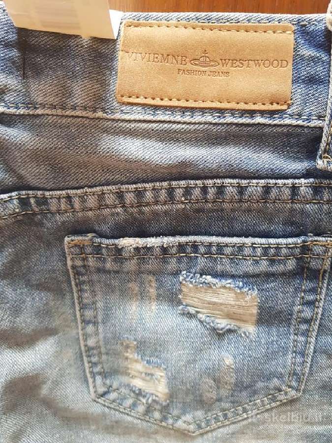 Nauji Viviemme Westwood dzinsiniai denim sortai - nuotraukos Nr. 14